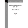 China's Foreign Relations, 1917-1931