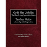 God's Plan Unfolds: The Church from Nazareth to Nicaea Teachers Guide Lutheran High School Religion Series