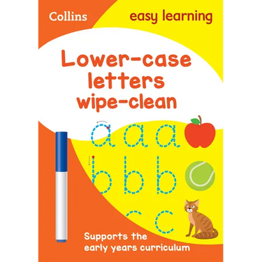 Lower-Case Letters: Wipe-Clean
