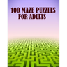100 Maze Puzzles For Adults: A creative pig shaped maze book for mind relaxation with fun and more
