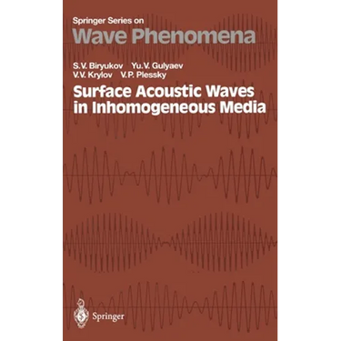 Surface Acoustic Waves in Inhomogeneous Media