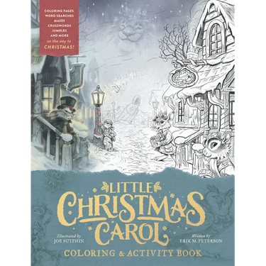 Little Christmas Carol Coloring & Activity Book