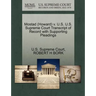 Mostad (Howard) V. U.S. U.S. Supreme Court Transcript of Record with Supporting Pleadings