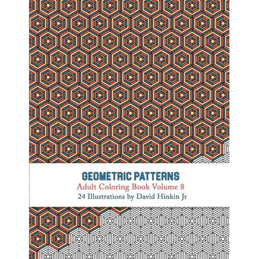 Geometric Patterns - Adult Coloring Book Vol. 8