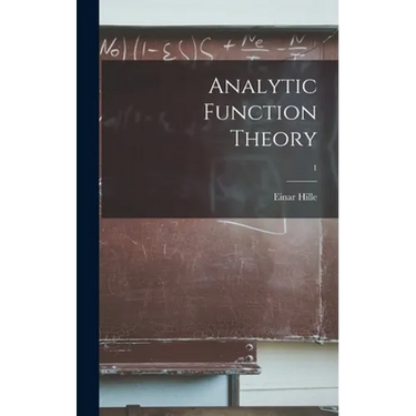 Analytic Function Theory; 1
