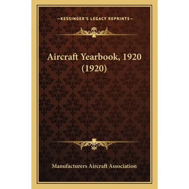 Aircraft Yearbook, 1920 (1920)