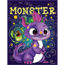 Monster Activity Book for Kids: Cute, Funny Monsters Book for Kids, Activity Book with Monster 123 Pages, Big Activity Book