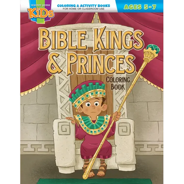 Bible Kings and Princes: Coloring & Activity Book