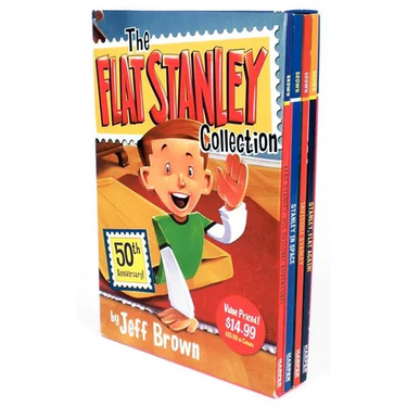 The Flat Stanley Collection Box Set: Flat Stanley, Invisible Stanley, Stanley in Space, and Stanley, Flat Again!