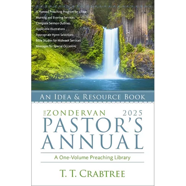 The Zondervan 2025 Pastor's Annual: An Idea and Resource Book