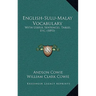 English-Sulu-Malay Vocabulary: With Useful Sentences, Tables, Etc. (1893)