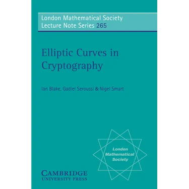 Elliptic Curves in Cryptography