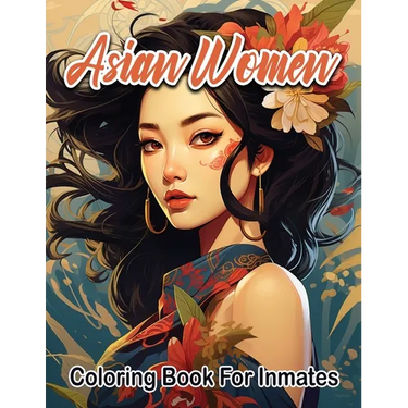 Asian Women coloring book for inmates