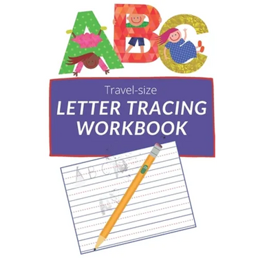 Travel-size ABC Letter Tracing Workbook: Learn to write ABCs for kids. Fruits & Vegetables edition