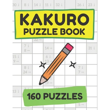 Kakuro Puzzle Book (160 Puzzles) - Cross Sums Puzzle Books