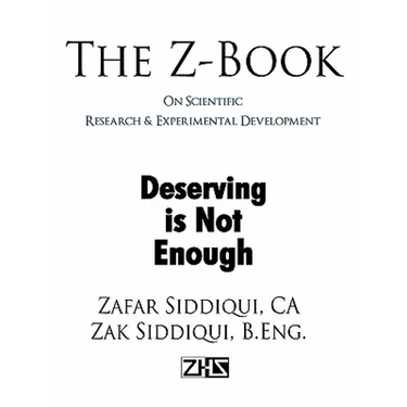 The Z-Book On Scientific Research & Experimental Development: Deserving is Not Enough