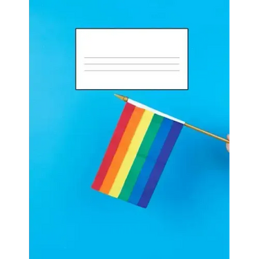 Pride Story Paper Book - The Rainbow Flag: Story Paper Book
