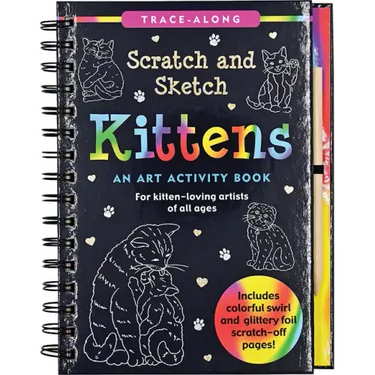 Scratch & Sketch Kittens (Trace Along): An Art Activity Book