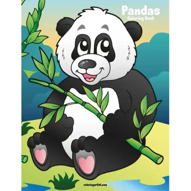 Pandas Coloring Book 1