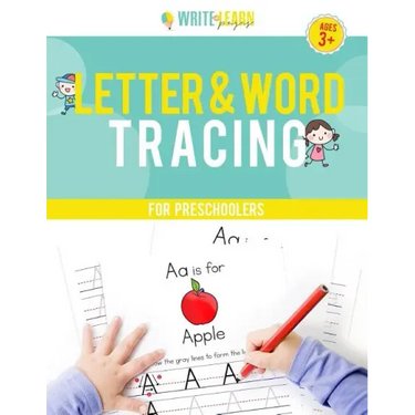 Write & Learn Pages: Letter and Word Tracing for Preschoolers