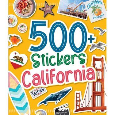 500 Stickers: California