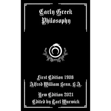 Early Greek Philosophy