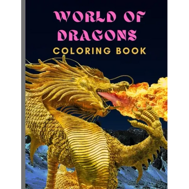World of Dragon: Coloring Book (Dover Coloring Books)
