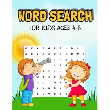 Word Search For Kids Ages 4-8: Sight Words Word Search For Kids, Spelling Word Search To Practice Vocabulary