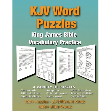 KJV Word Puzzles: King James Bible Vocabulary Practice