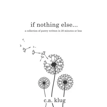 If Nothing Else...: a collection of poetry written in 20 minutes or less