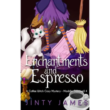Enchantments and Espresso: A Coffee Witch Cozy Mystery