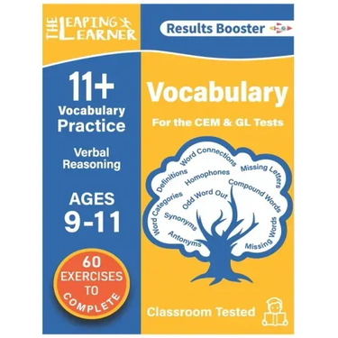11 + Vocabulary Practice: Verbal Reasoning: Ages 9 - 11 years