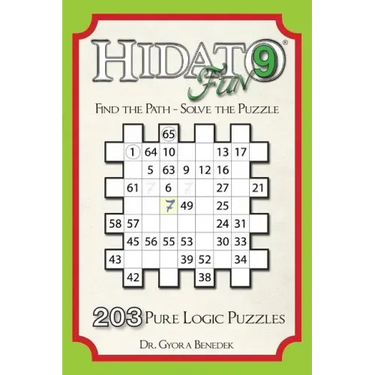 Hidato fun 9: 203 New Logic Puzzles