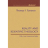 Reality and Scientific Theology