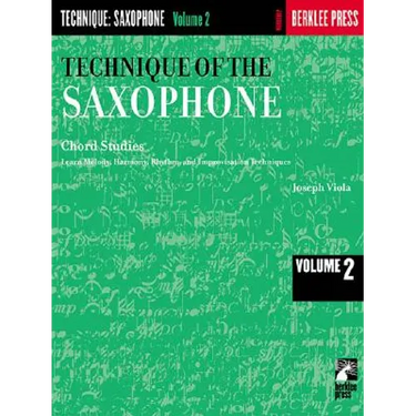 Technique of the Saxophone - Volume 2: Chord Studies