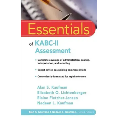 Essentials of Kabc-II Assessment