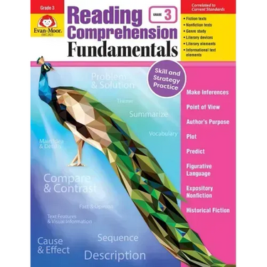 Reading Comprehension Fundamentals, Grade 3 Teacher Resource