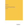 The National Quarterly Review: Vol. XXIII