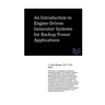 An Introduction to Engine-Driven Generator Systems for Backup Power Applications