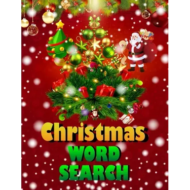 Christmas word search.: Easy Large Print Puzzle Book for Adults, Kids & Everyone for the 25 Days of Christmas.
