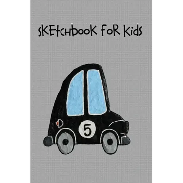 Sketchbook for Kids: Black Car