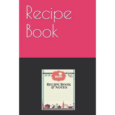 Recipe Book: Recipe List - 200 pages, 1 recipe per page, 6x9