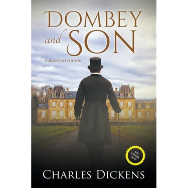 Dombey and Son (Annotated, Large Print)