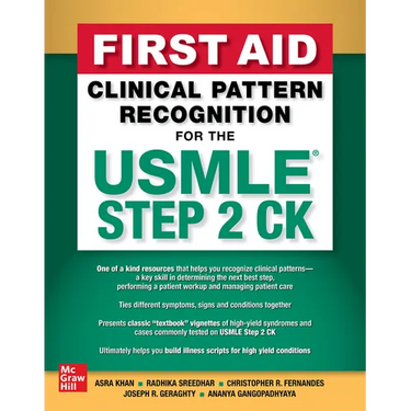 First Aid Clinical Pattern Recognition for the USMLE Step 2 Ck