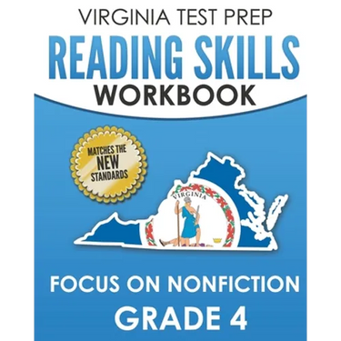VIRGINIA TEST PREP Reading Skills Workbook Focus on Nonfiction Grade 4: Preparation for the SOL Reading Assessments