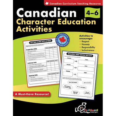 Canadian Character Education Activities Grades 4-6
