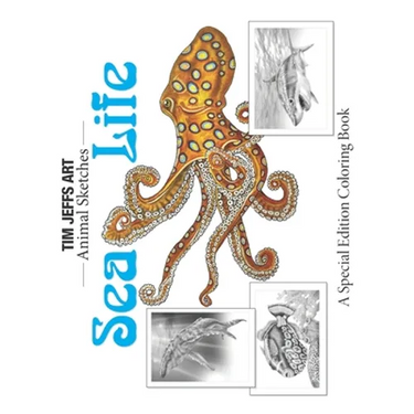 Sea Life: A Special Edition Coloring Book
