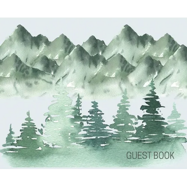 Landscape Guest Book to sign (Hardback)