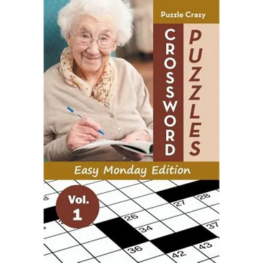 Crossword Puzzles Easy Monday Edition Vol. 1