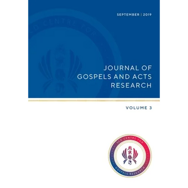 Journal of Gospels and Acts Research Volume 3